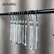 Kearing® 12 Pack Pattern Hooks for Sewing Pattern Storage – Steel Hooks with Nylon Cord